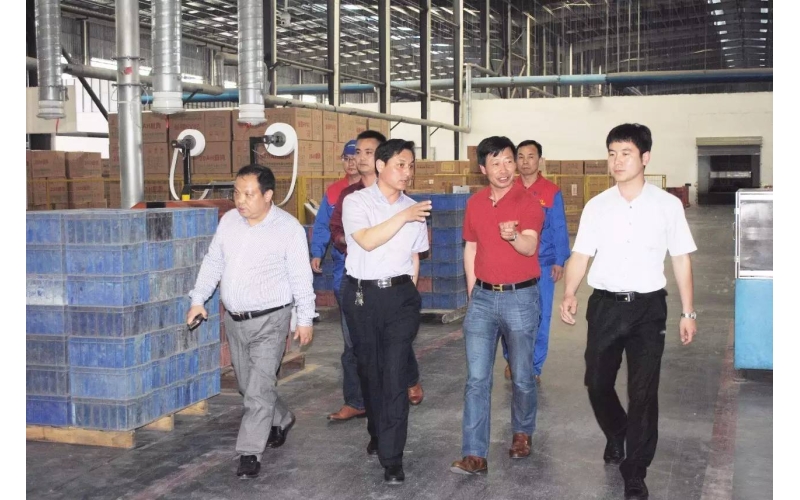 熱烈歡迎時風(fēng)集團領(lǐng)導(dǎo)蒞臨旭派參觀交流！